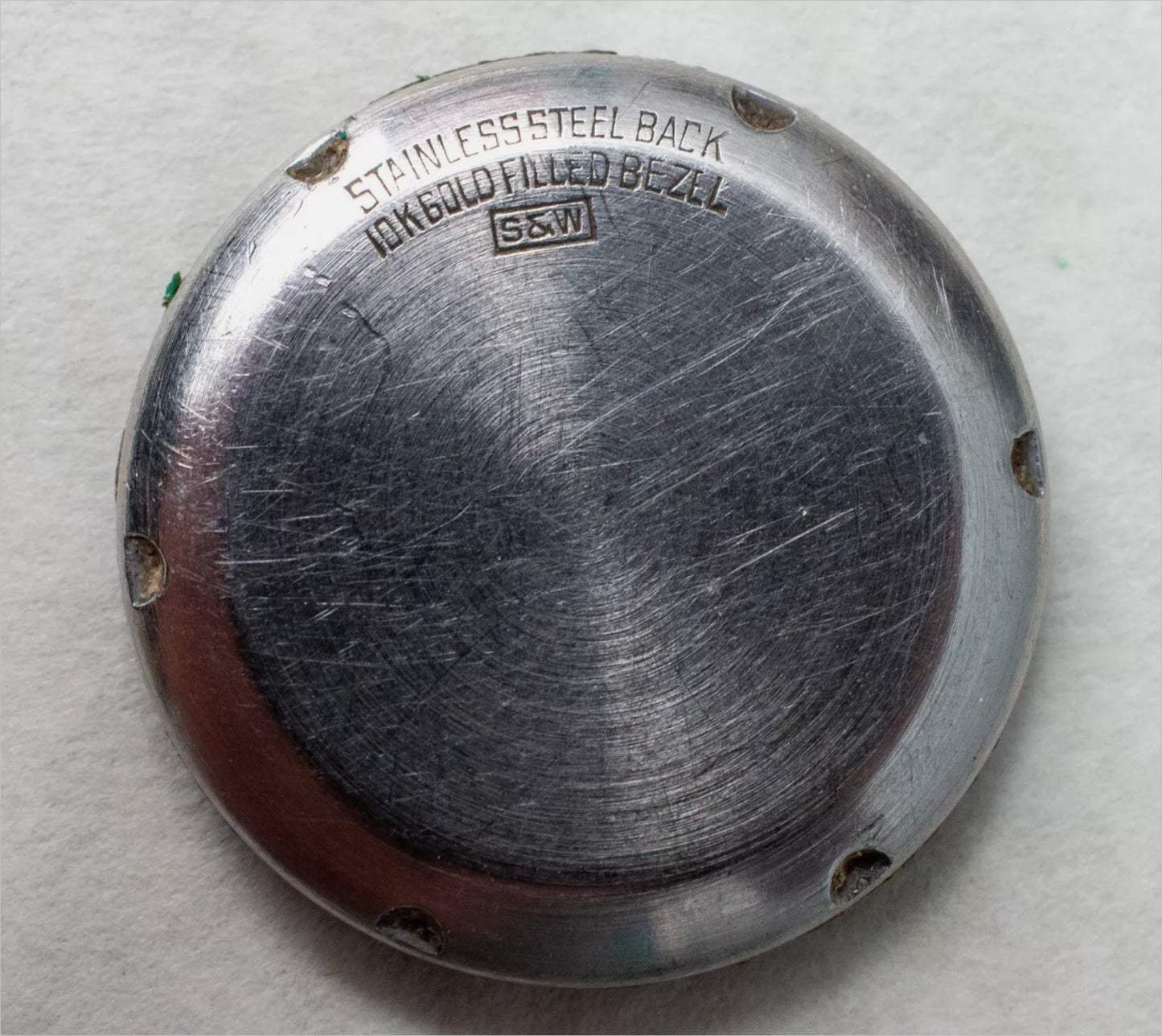 Wittnauer 7SDA1 Watch case w/case ring, crystal, back