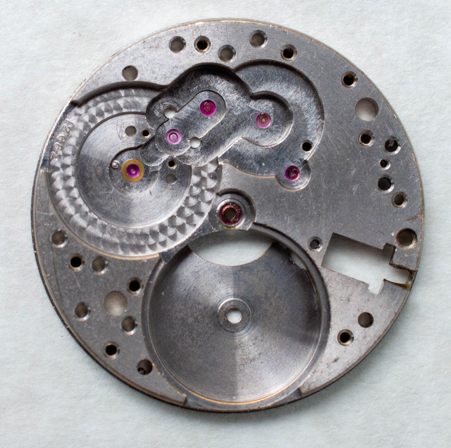 Longines 12.68Z 0100 Main Plate