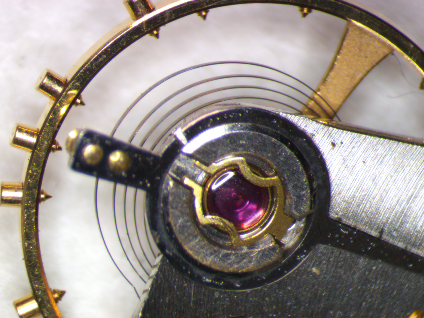 Zodiac 55 Peseux 330 0721 Balance Complete w/screw