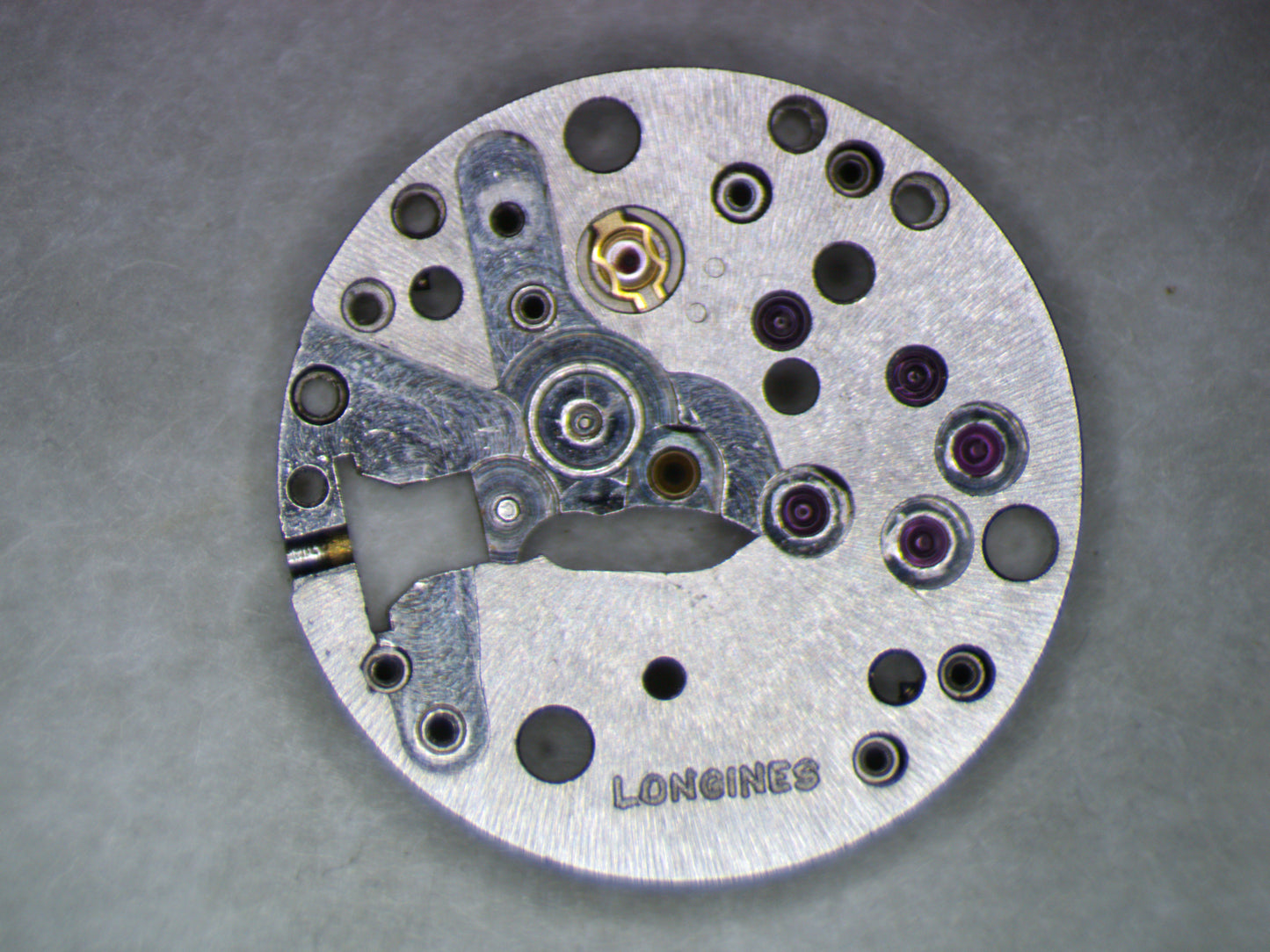 Longines 320 0100 Main Plate