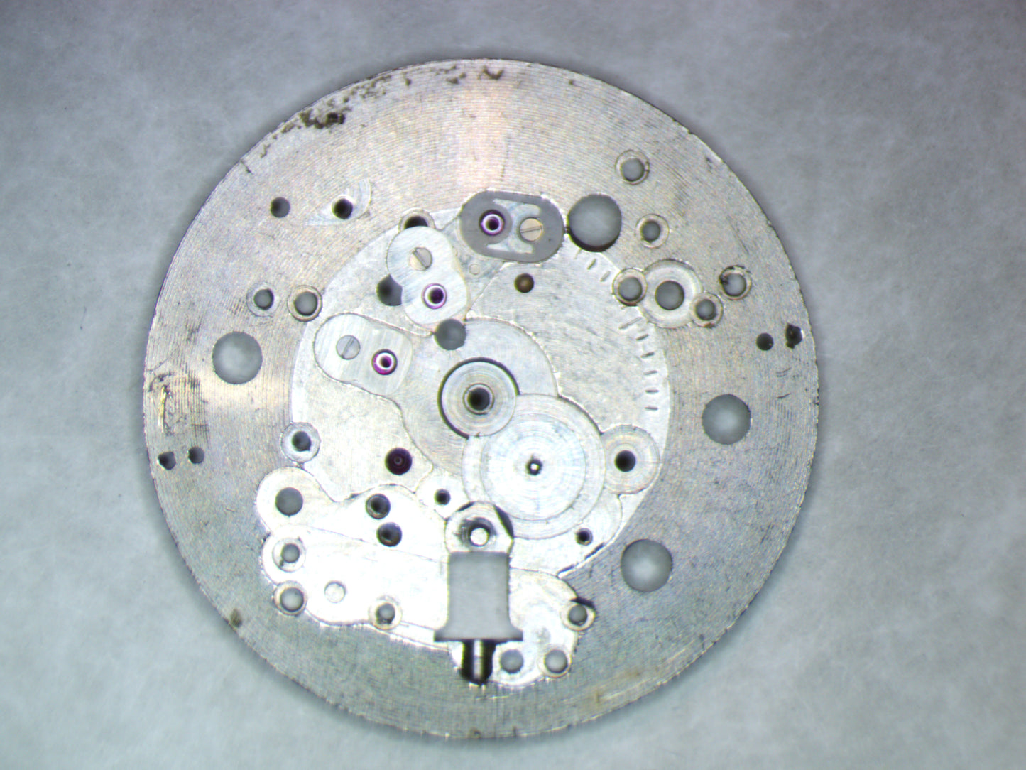 Benrus BH14 ETA 1080 0100 Main Plate