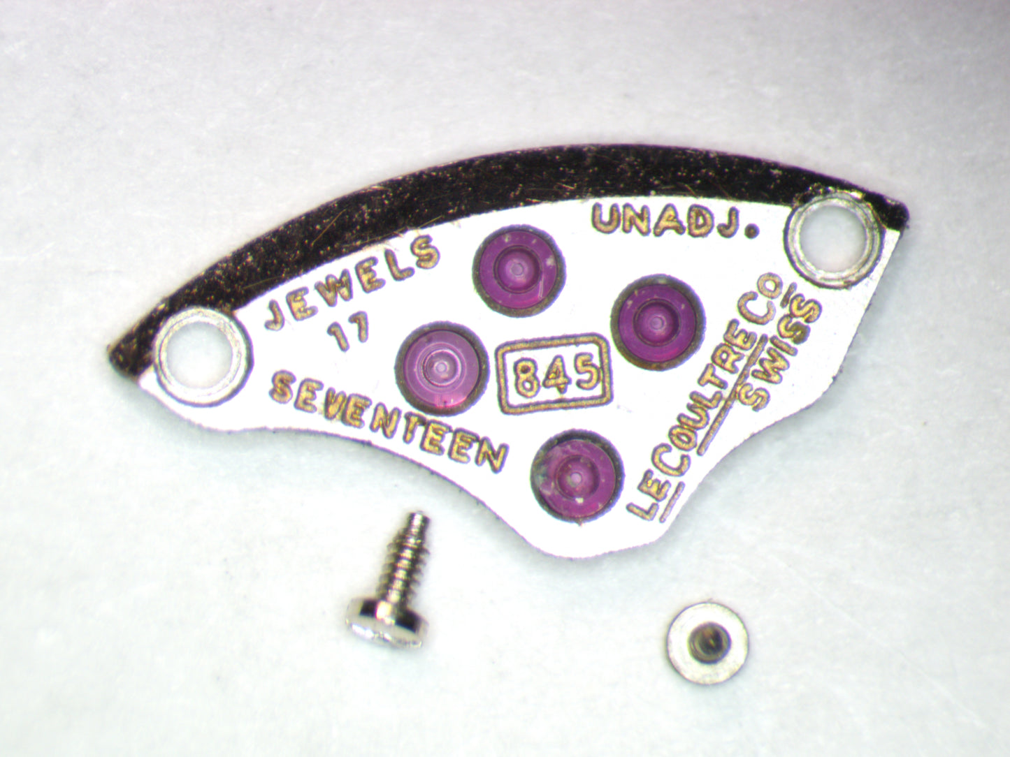 LeCoultre 845 0110 Train Wheel Bridge w/screws