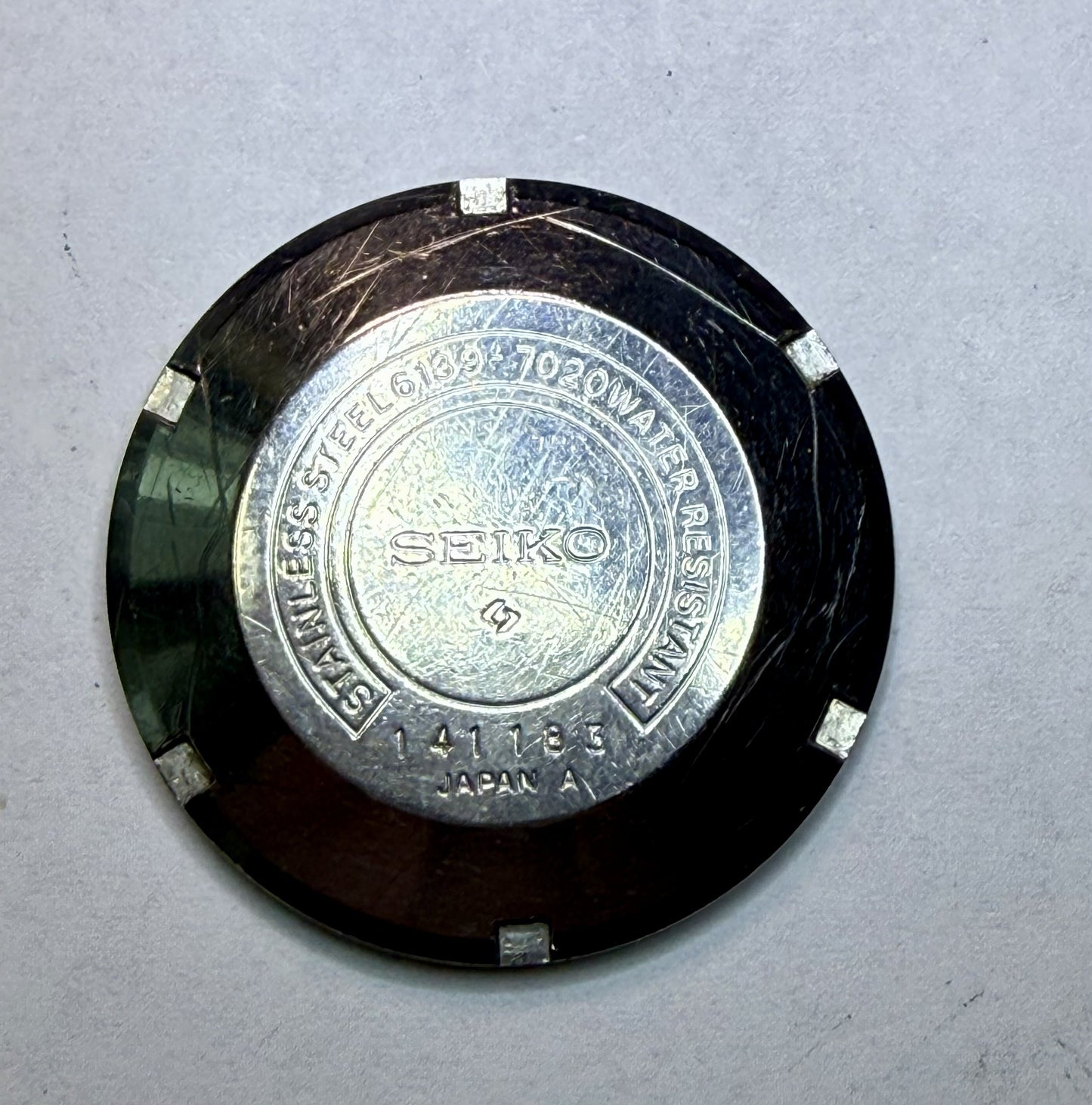 Seiko 6139 7020 Watch Case Back