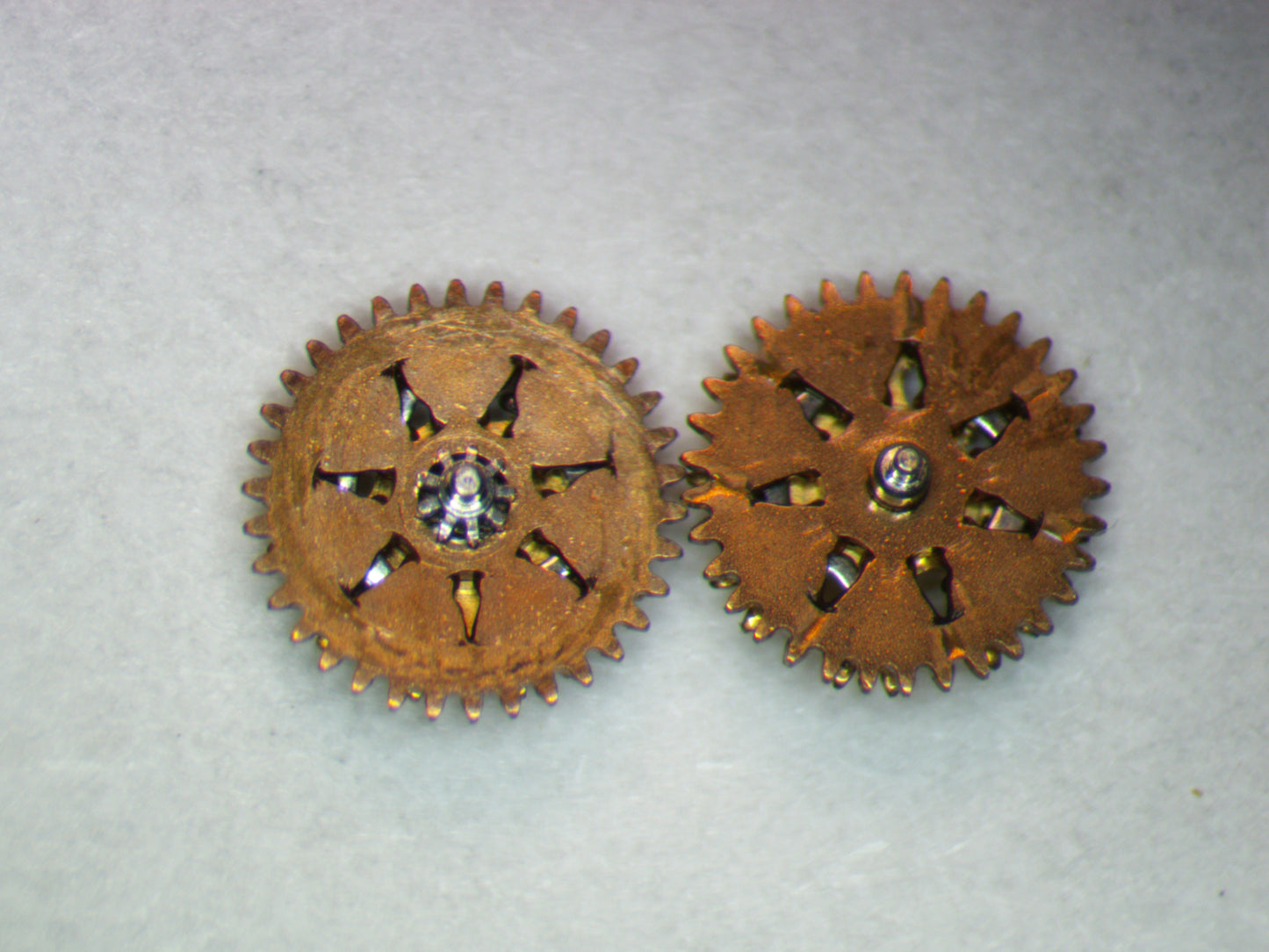 Hamilton 836 1488 Pawl Winding Wheels pair