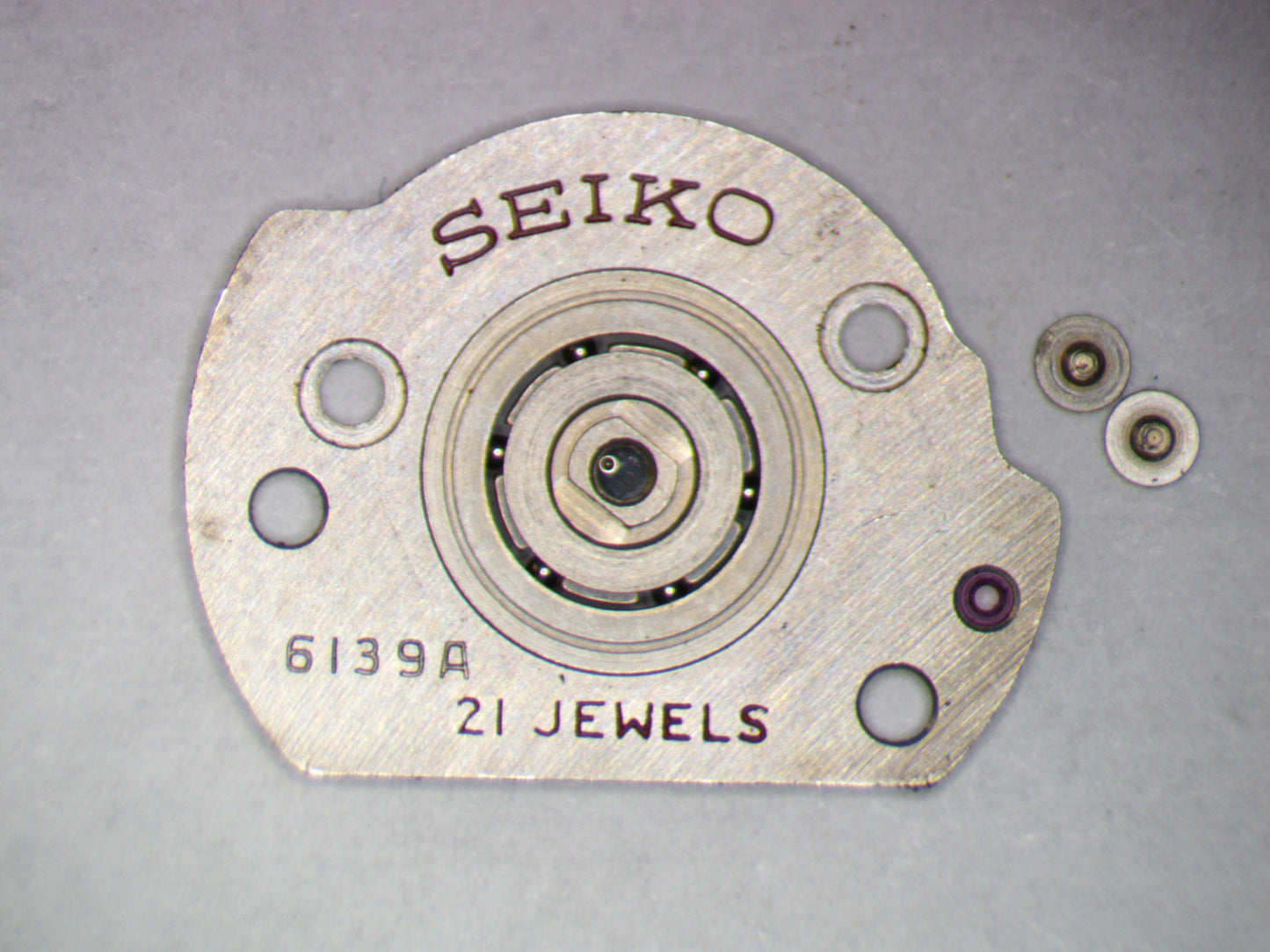 Seiko 6139A 21j 193530 Automatic Device Framework w/screws