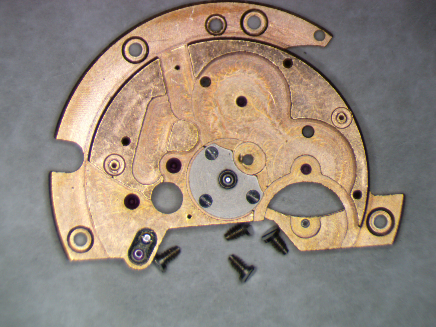 Felsa 1560 0106 Barrel and train wheel bridge w/screws