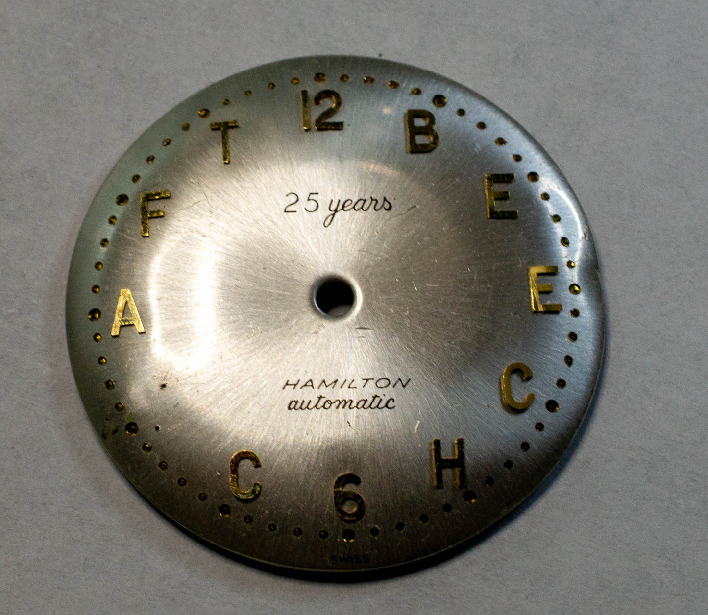 Hamilton 827 ETA 2789-1 25 years Dial 29.3mm
