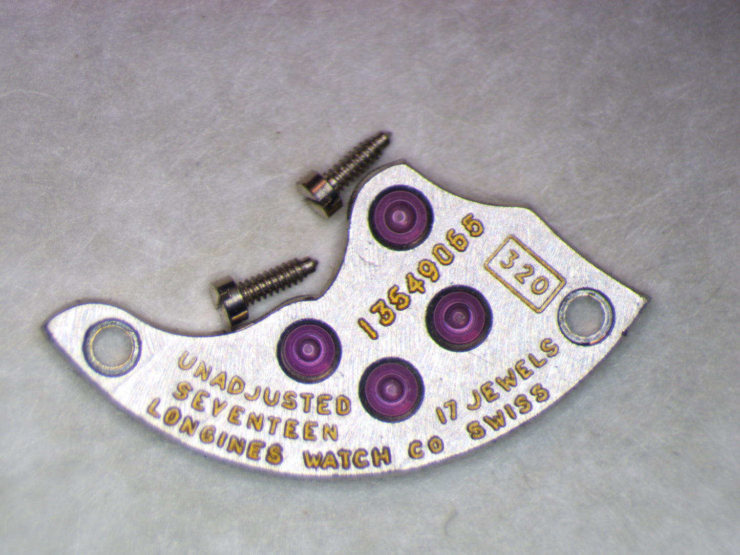 Longines 320 0110 Train Wheel Bridge