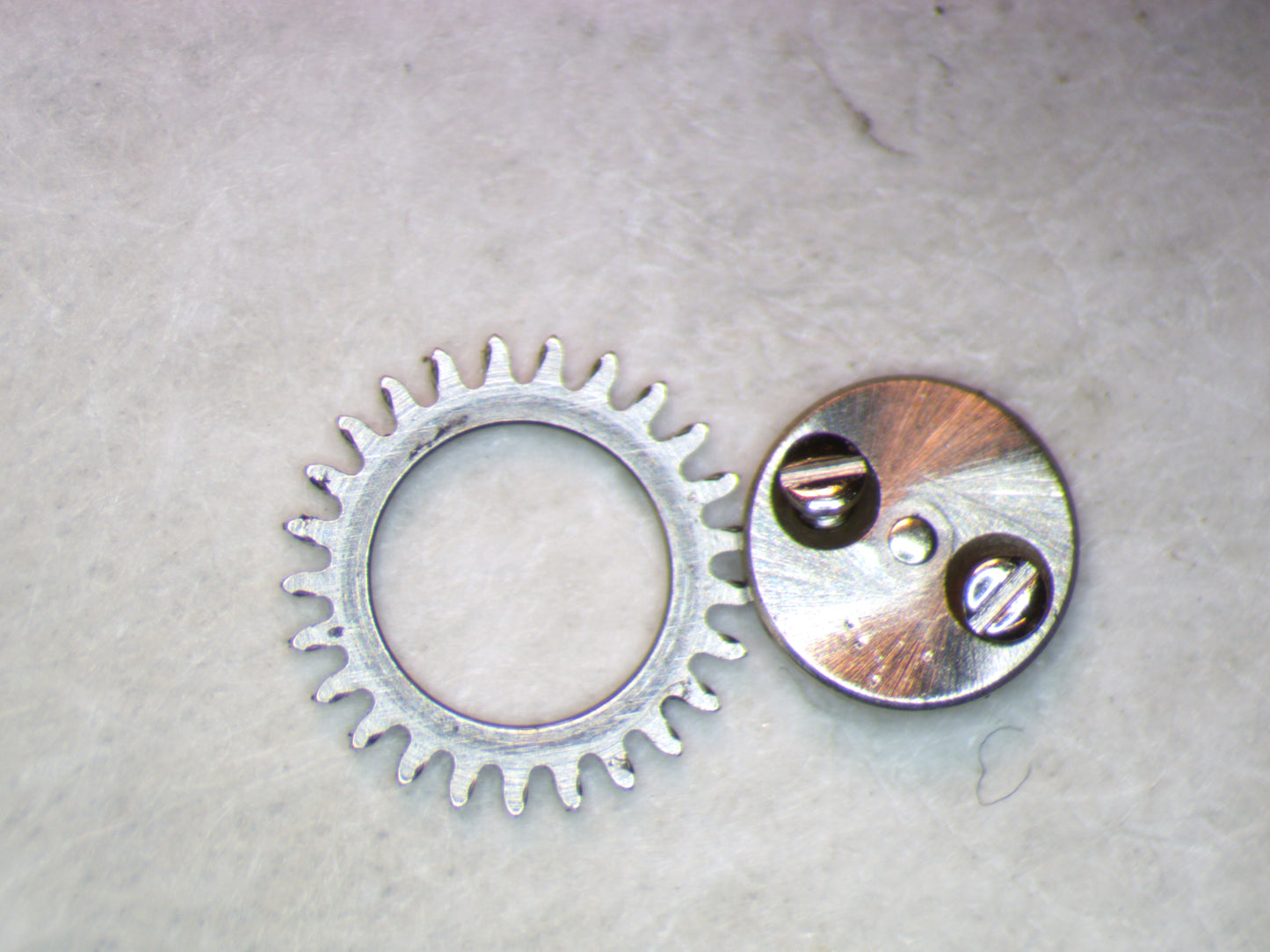 Longines 431 0420 Crown wheel w/screws