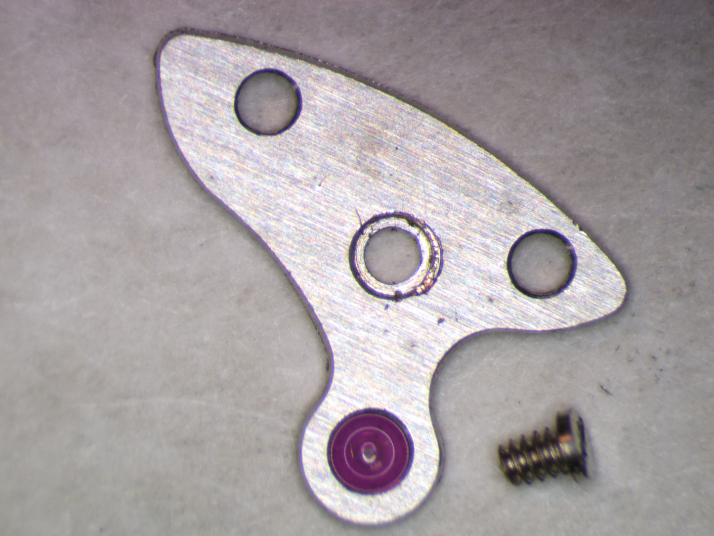 Longines 19.4 0125 Pallet Bridge/Cock w/screw