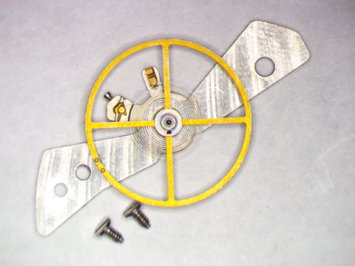 Seiko 6139A/B 310611 Balance Complete w/cock w/screws