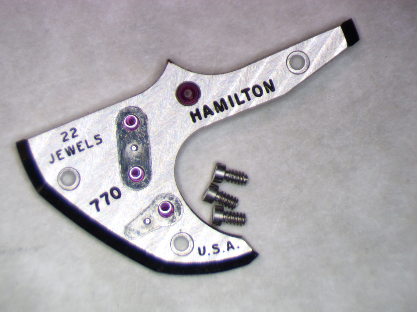 Hamilton 770 0110 Train Wheel Bridge w/screws