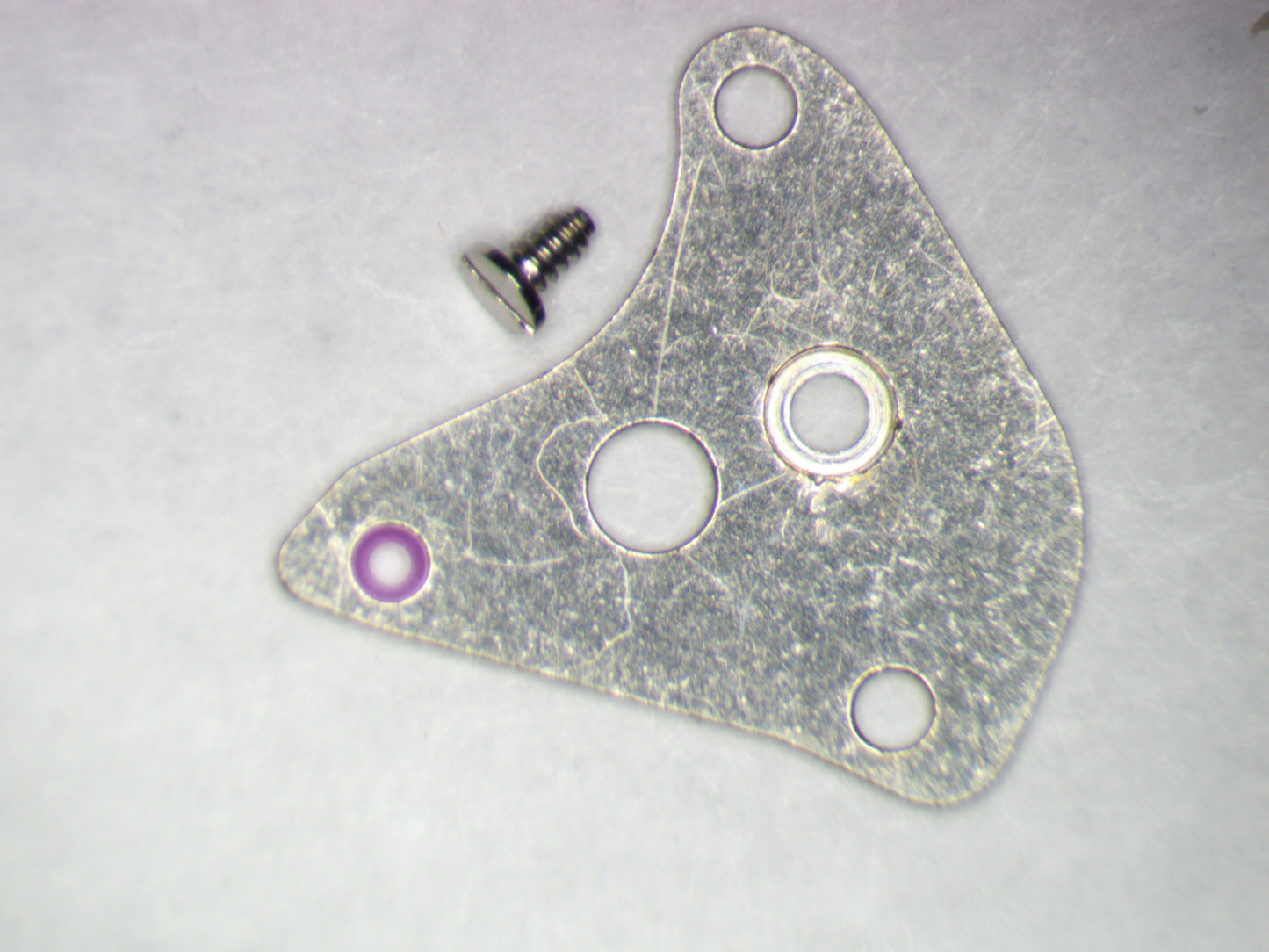 Seiko 7025A 122004 Center Wheel Cock/Bridge w/screw
