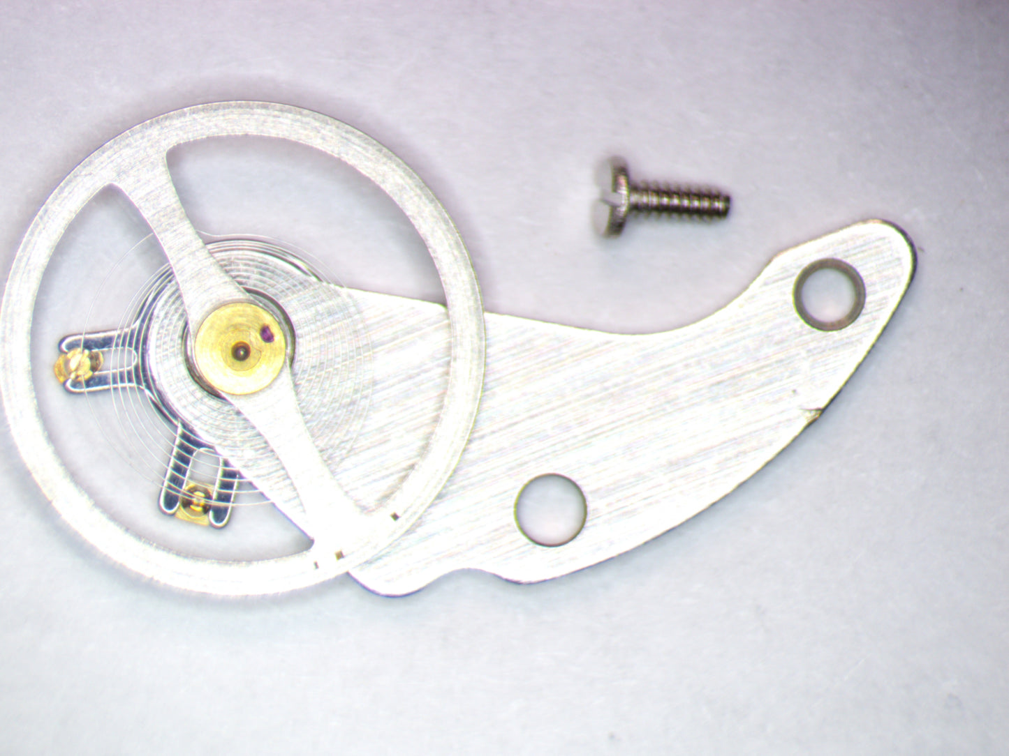 Seiko NH35A 0310183 Balance Complete 3 w/cock w/issue w/screw