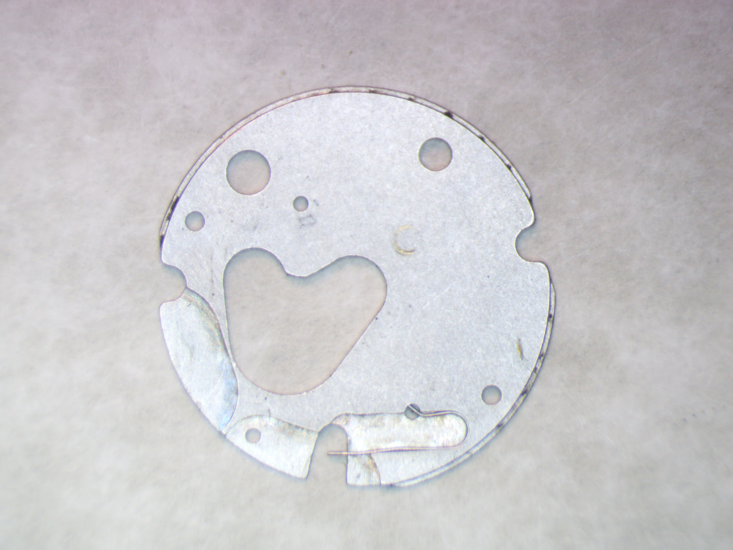 Longines 431 2535 Date Indicator Guard Plate w/screws