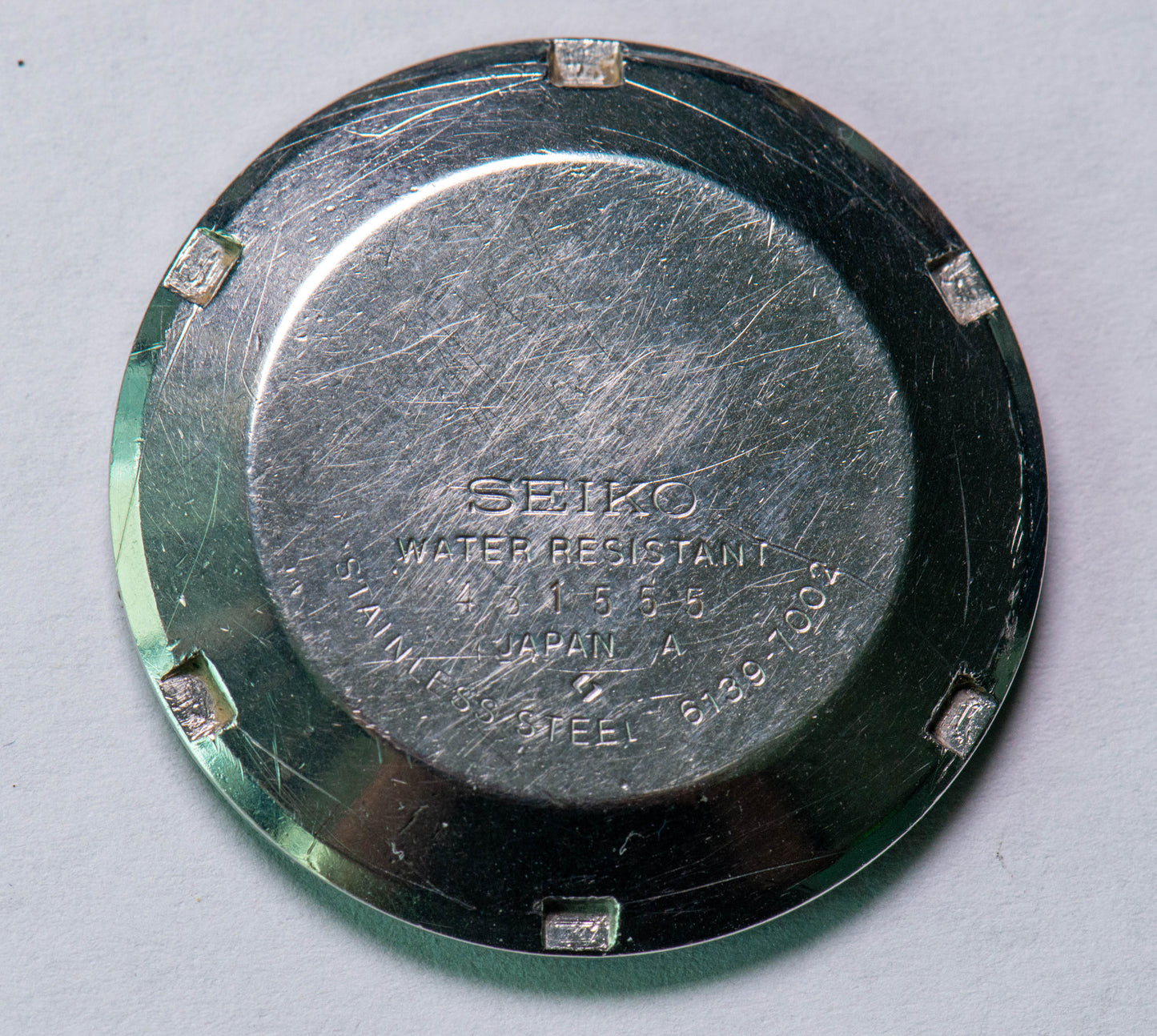 Seiko 6139B 7002 Watch Case Back