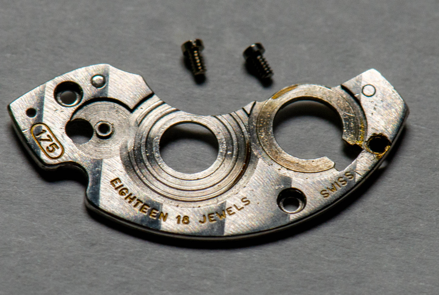 Patek Philippe 175 Original 0105 Barrel Bridge w/screws
