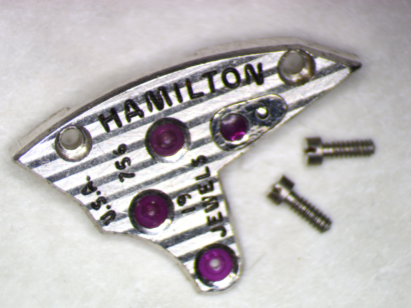 Hamilton 756 0110 Train Wheel Bridge w/screws