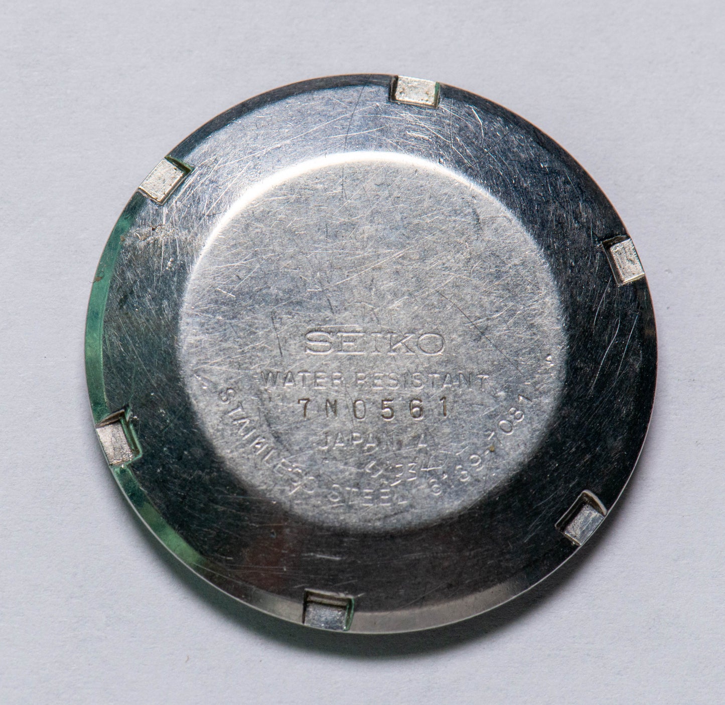 Seiko 6139B 7081 Watch case back