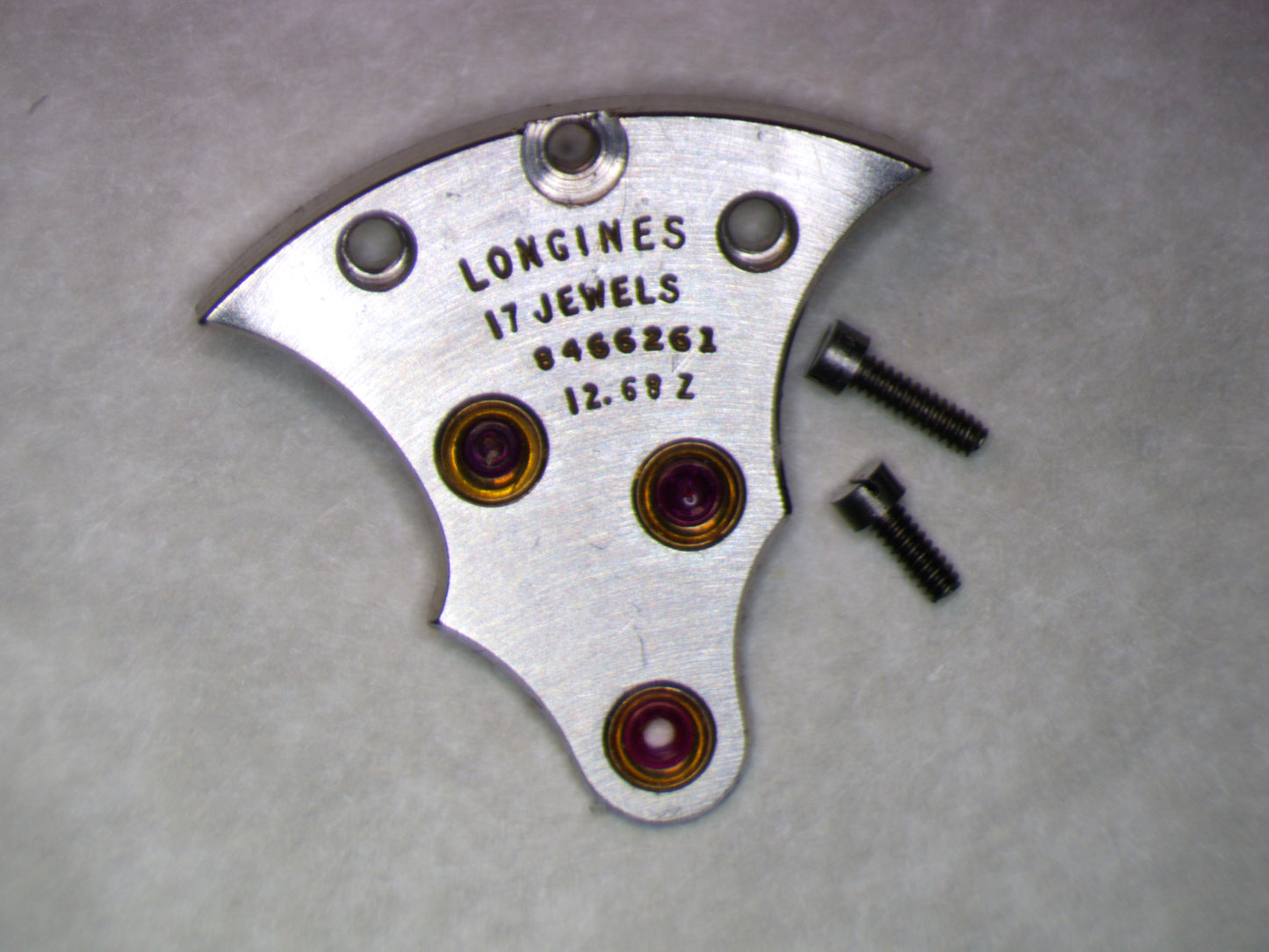 Longines 12.68Z 0110 Train Wheel Bridge w/screws