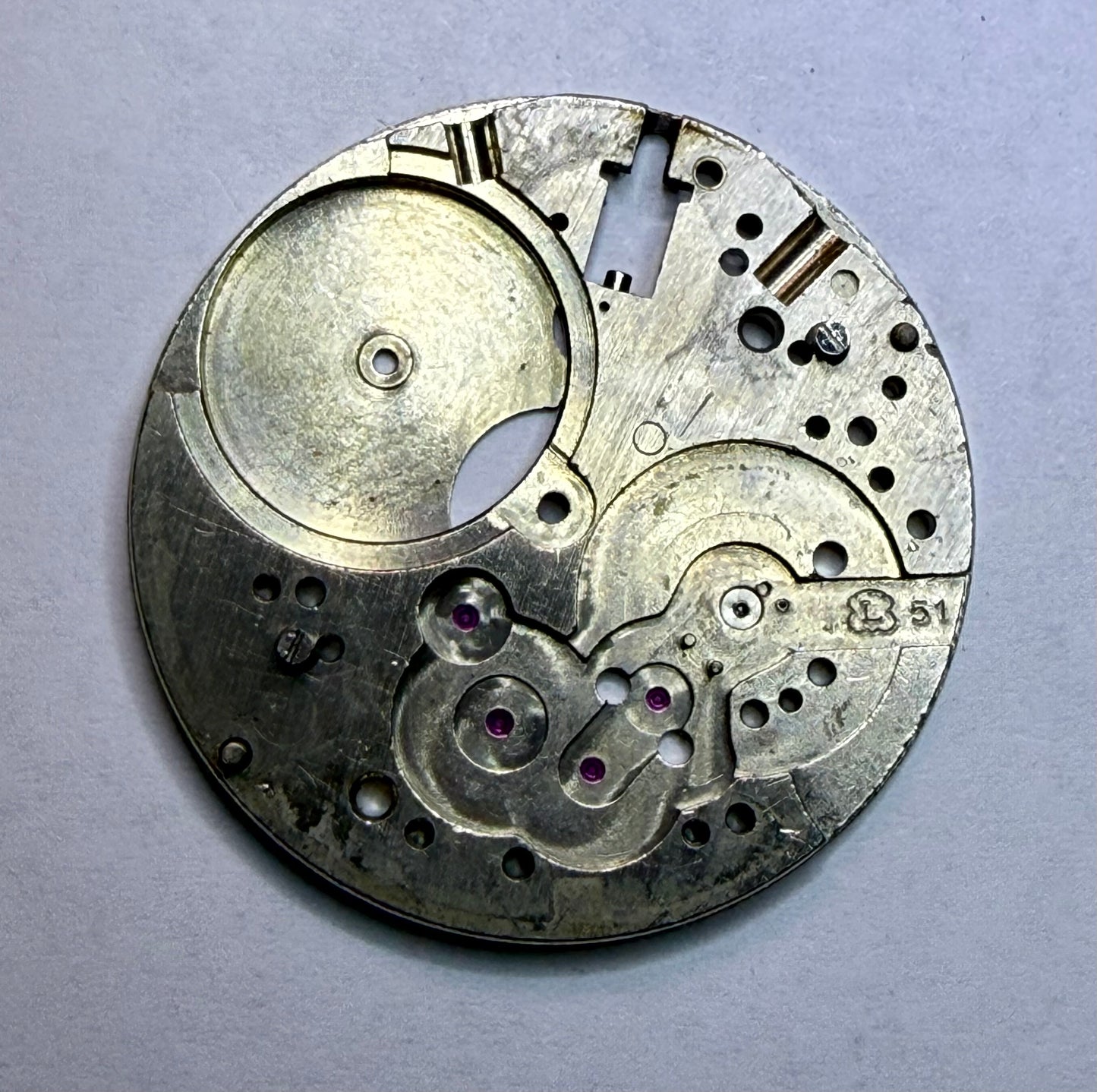 Landeron 51 0100 Main Plate