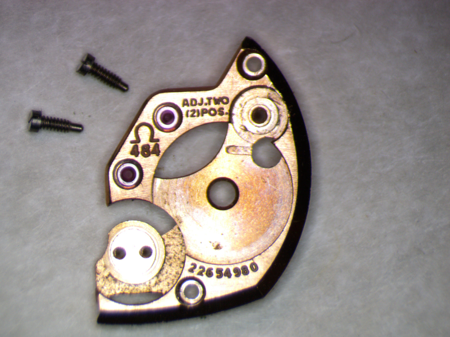 Omega 484 1001 Barrel bridge w/screws