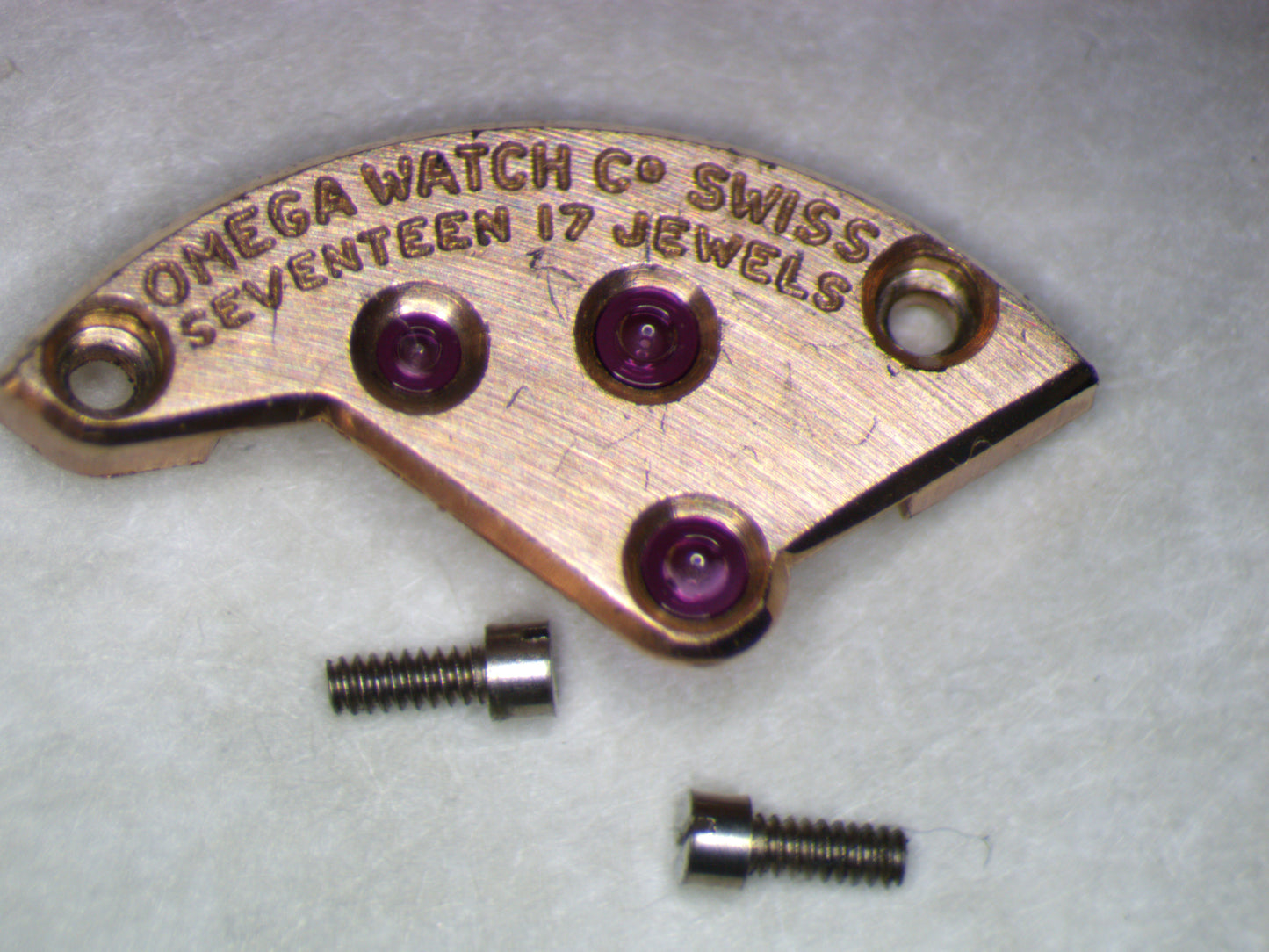 Omega 580 1003 Train wheel bridge w/screws