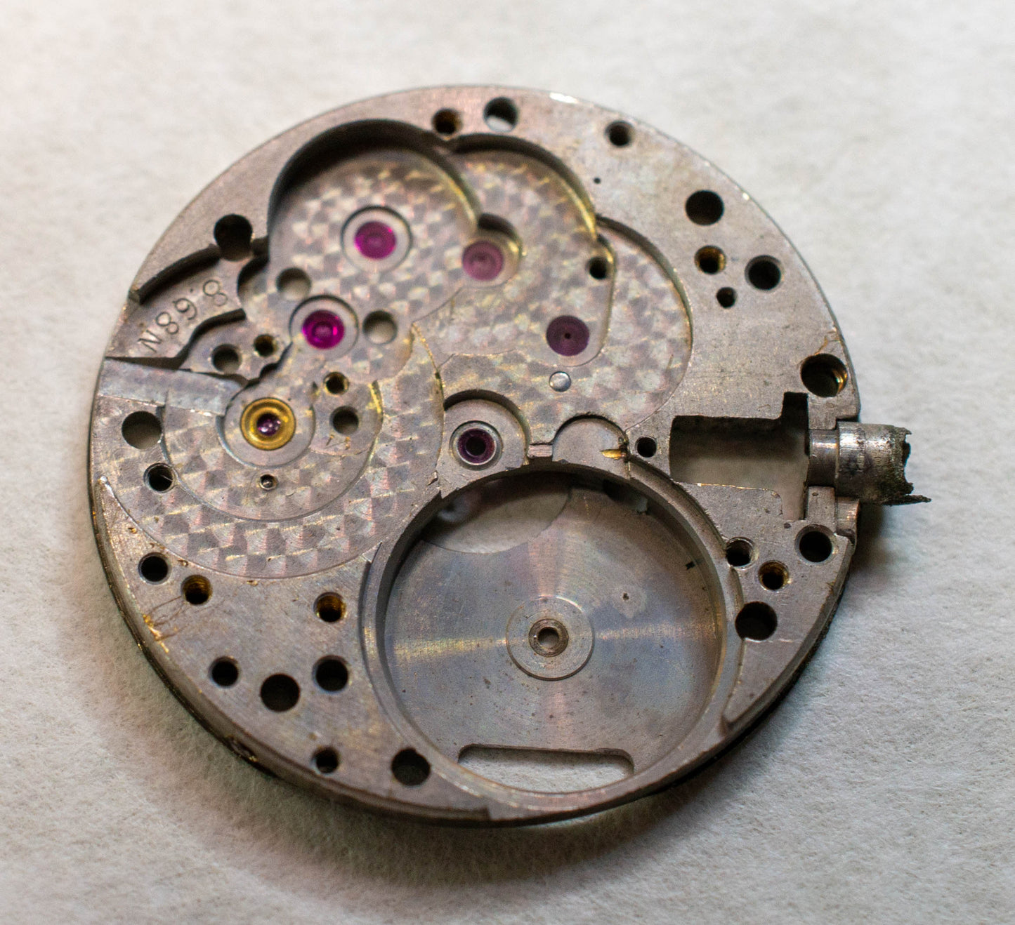 Longines 8LN 0100 Main Plate