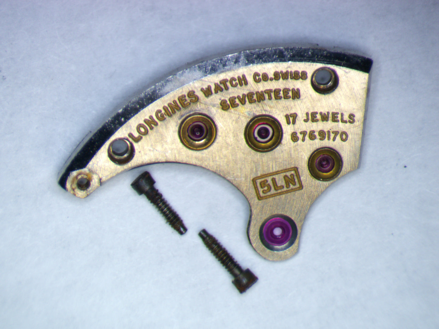 Longines 5LN 0110 Train Wheel Bridge w/screws