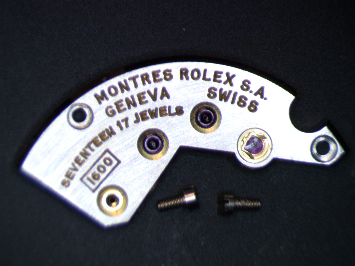 Rolex 1600 1801 Train Wheel Bridge