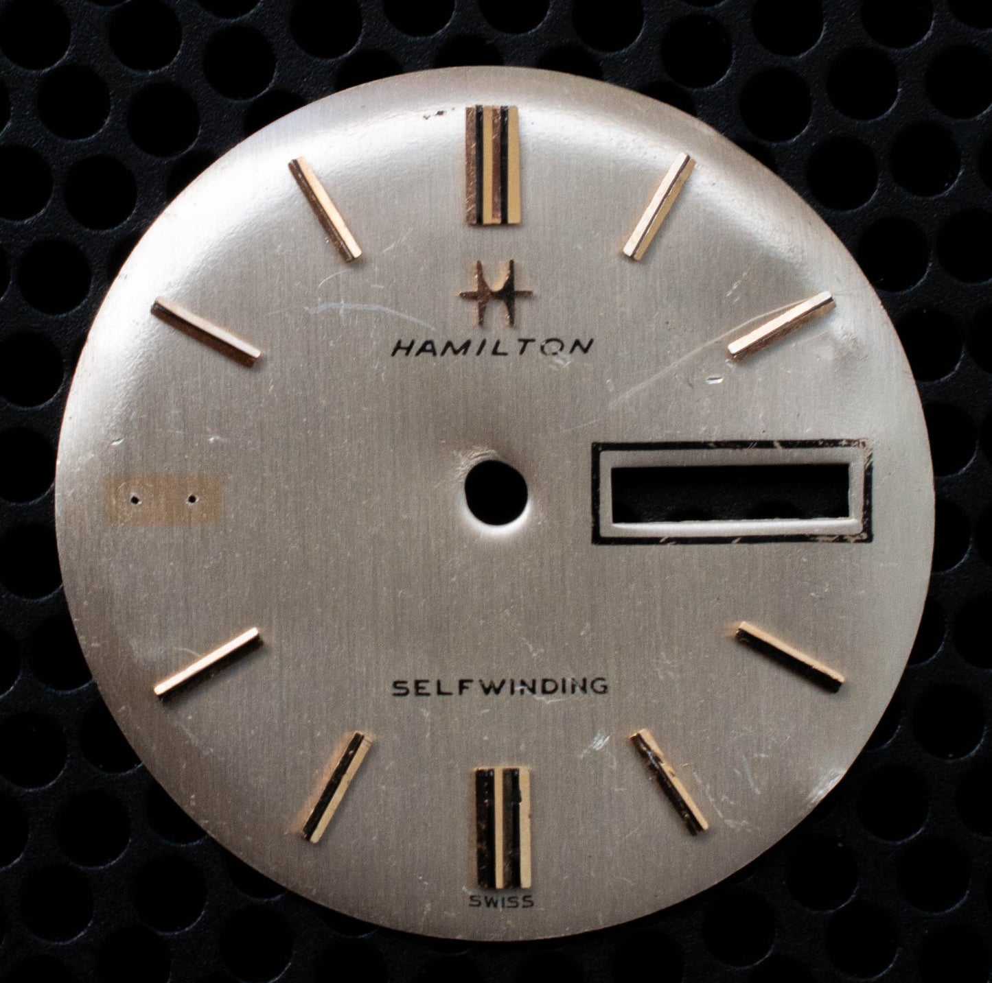 Hamilton 825 ETA 2789 Dial 28.3mm, bent, loose 9