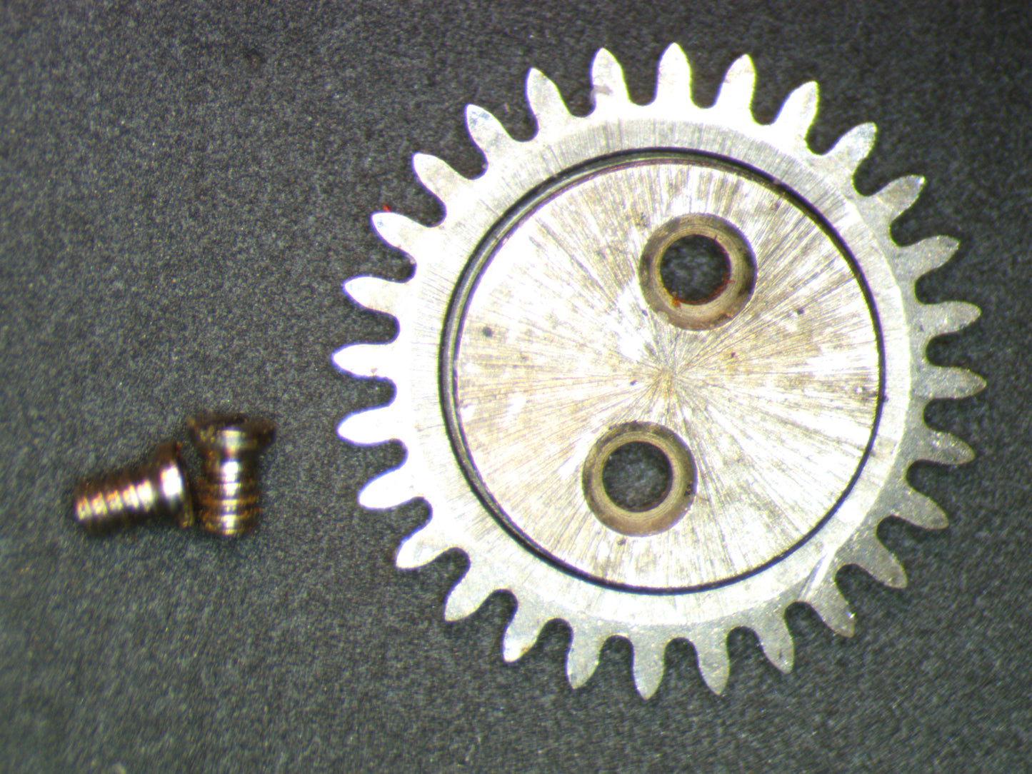 Longines 520 0420 Crown wheel w/insert w/screws