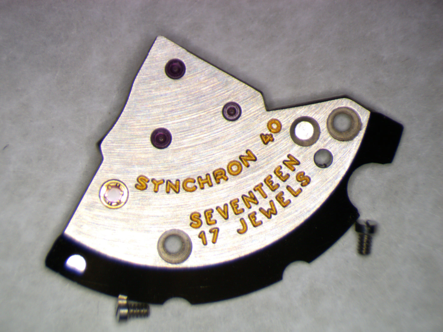 Doxa 160 0110 Train Wheel Bridge w/screws