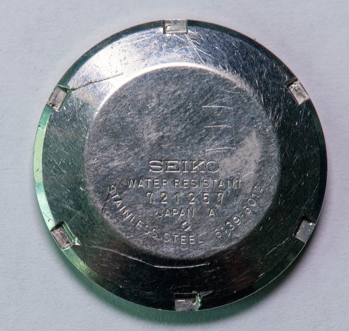 Seiko 6139B 6012 Watch Case Back