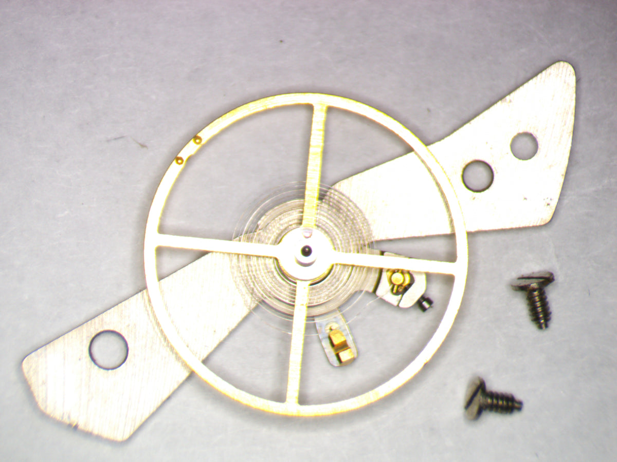 Seiko 6139A/B 310611 Balance Complete w/cock w/screws