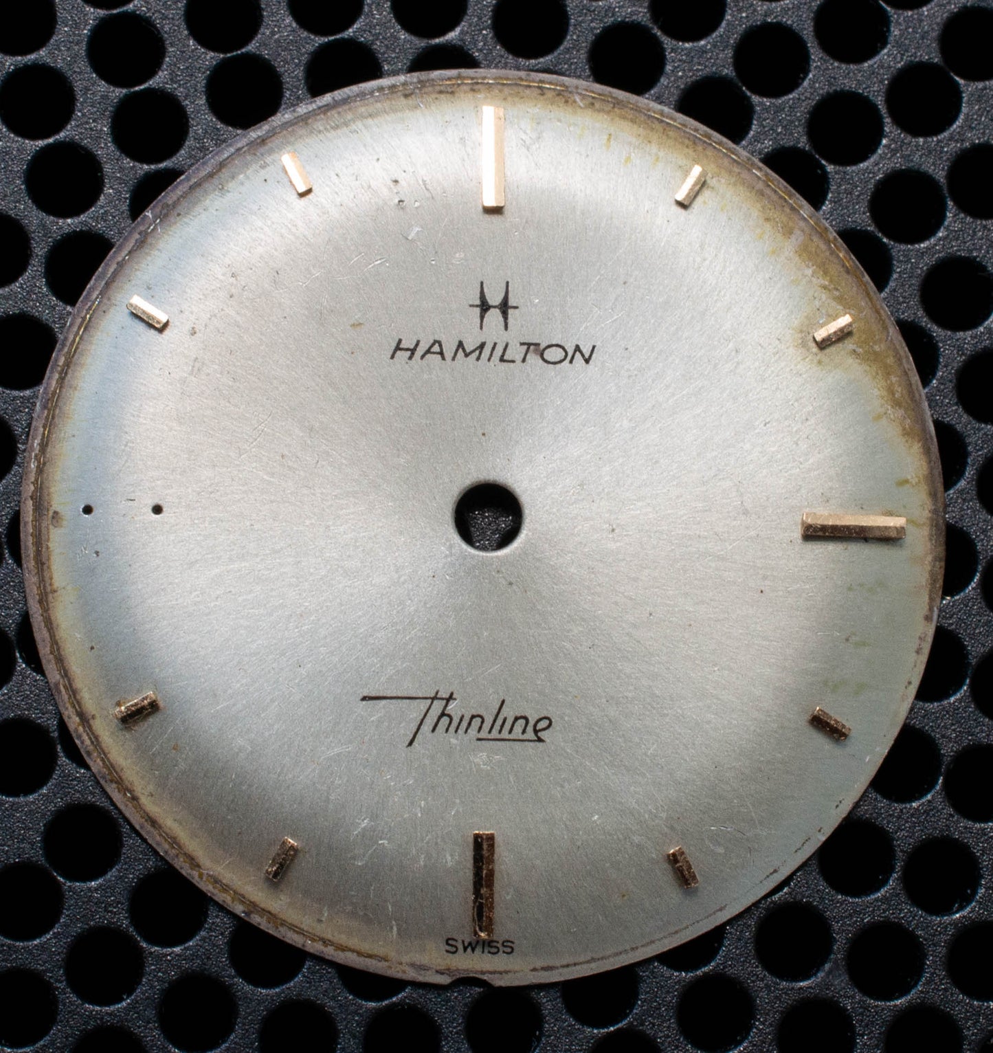 Hamilton 687 Dial 28.2mm, marker 9 missing