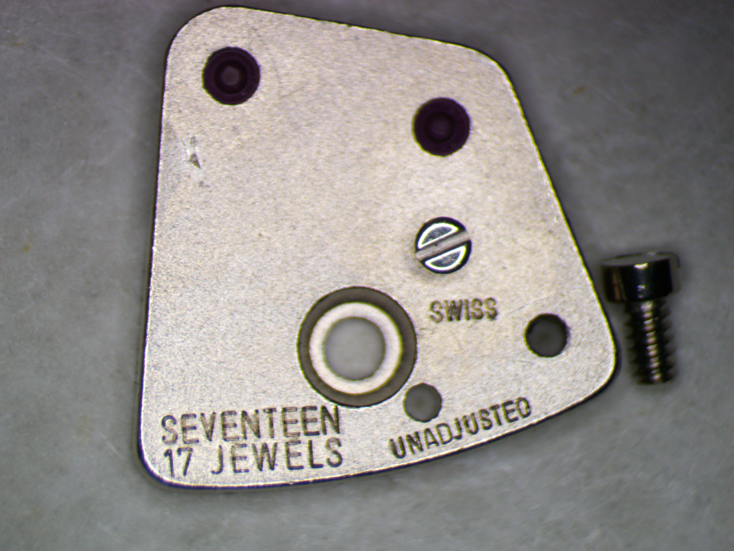 Valjoux 7734 0110 Train Wheel Bridge w/screw