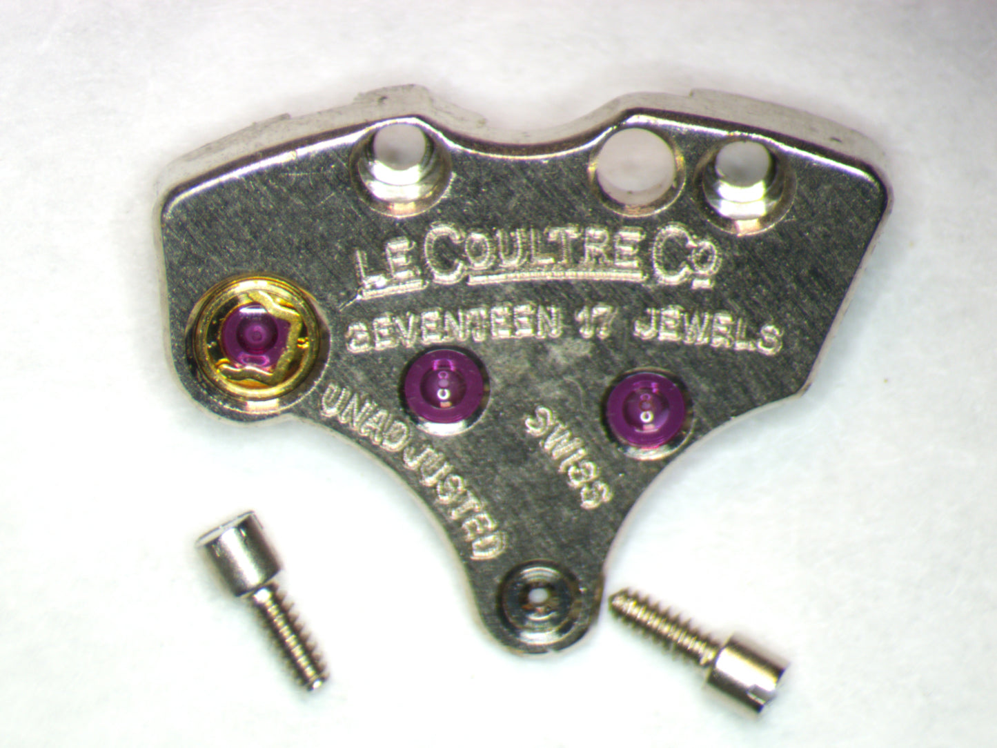 LeCoultre 807 0110 Train Wheel Bridge w/screws