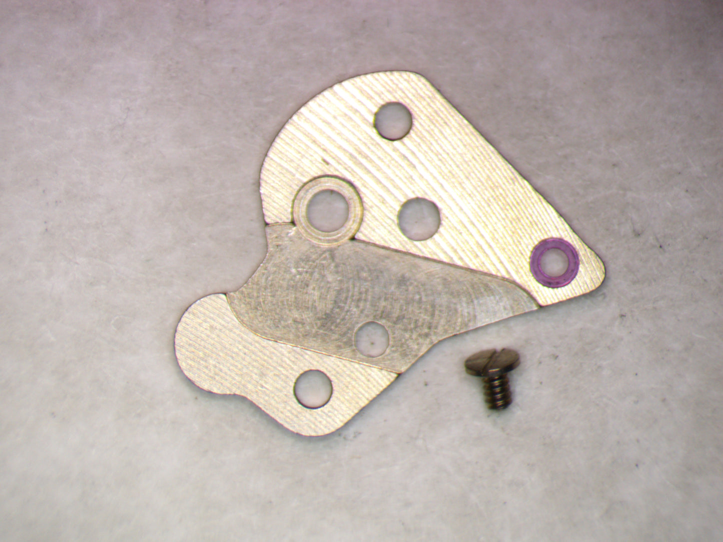 Seiko 6105B 122619 Center Wheel Cock/Bridge w/screw