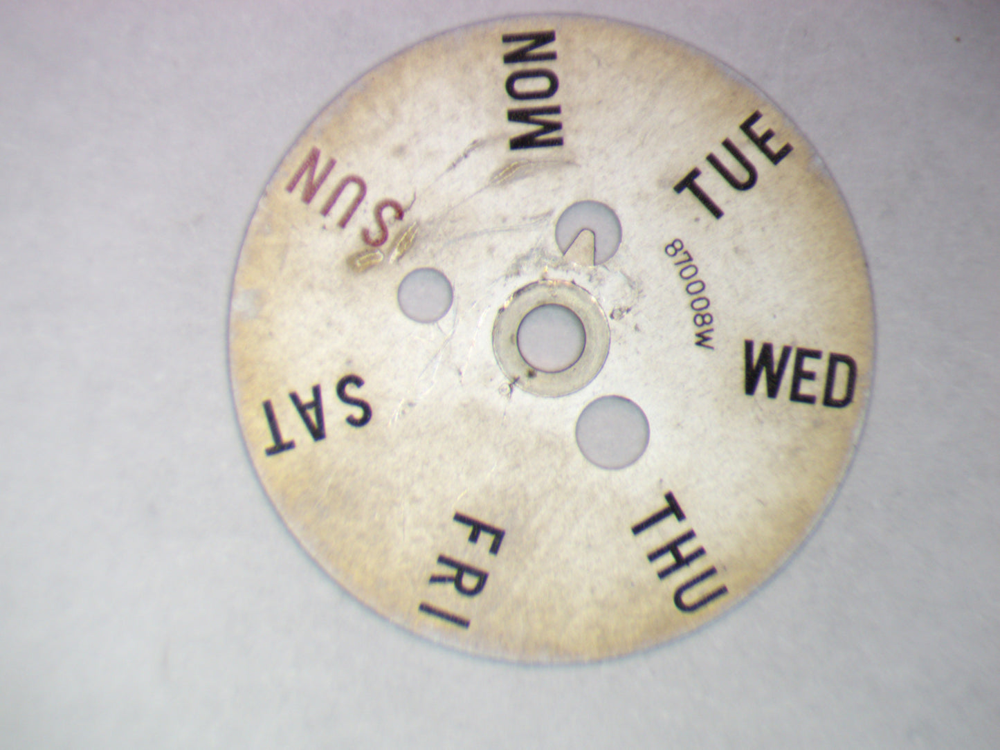 Seiko 7009A Day star with dial disk