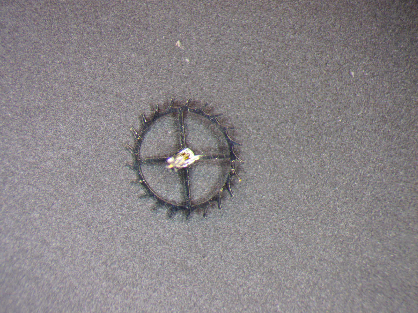 Lemania Cal. 1341 0705 Escape wheel and pinion