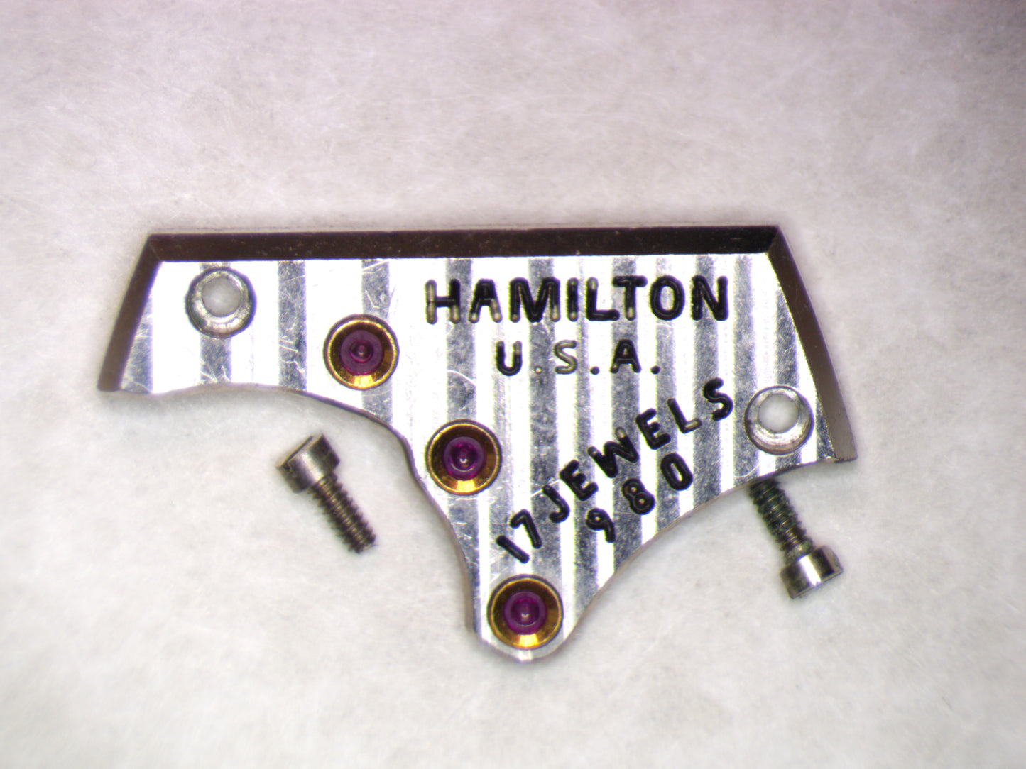Hamilton 980 0110 Train Wheel Bridge w/screws