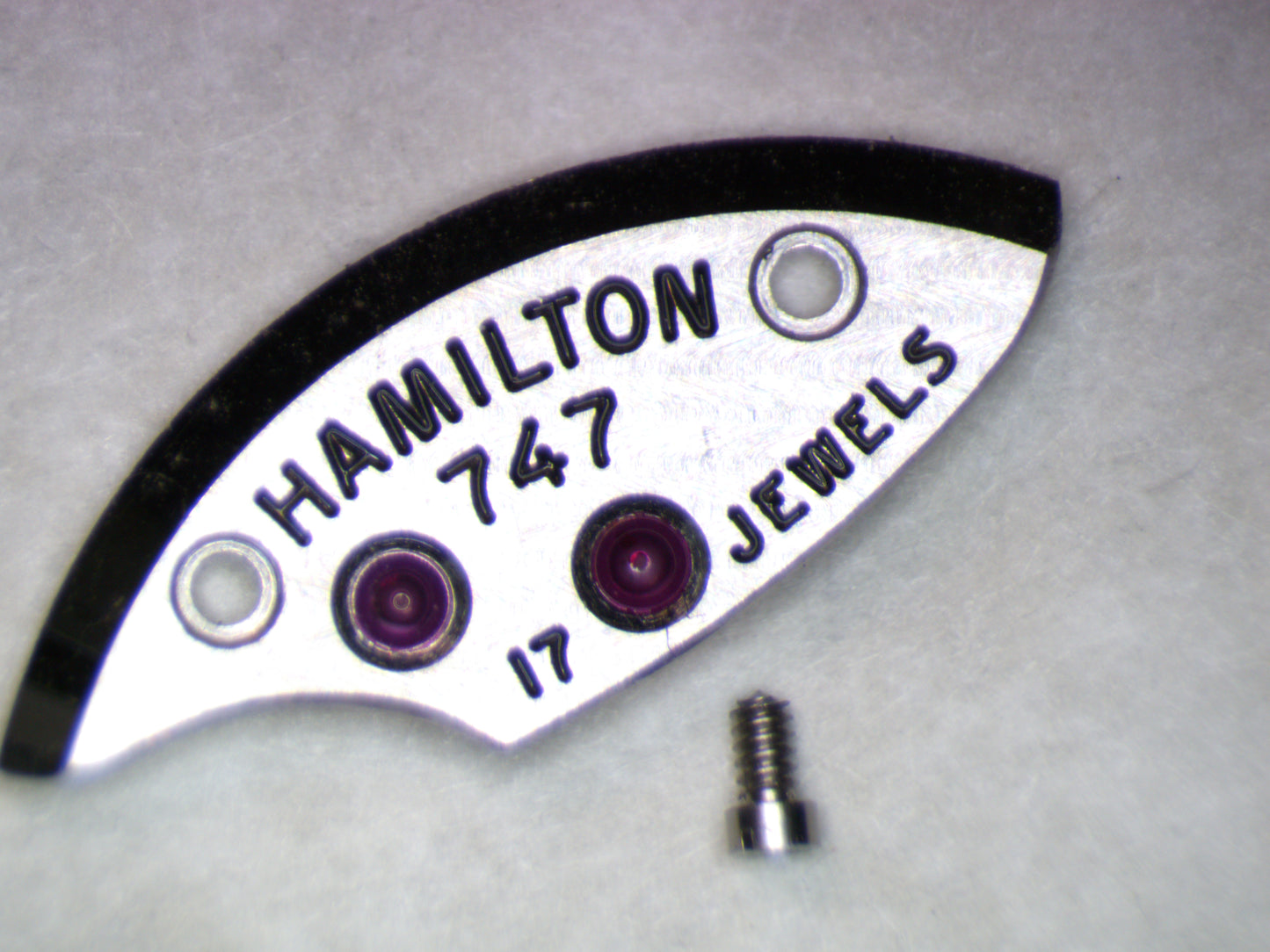 Hamilton 747 0110 Train Wheel Bridge w/screws