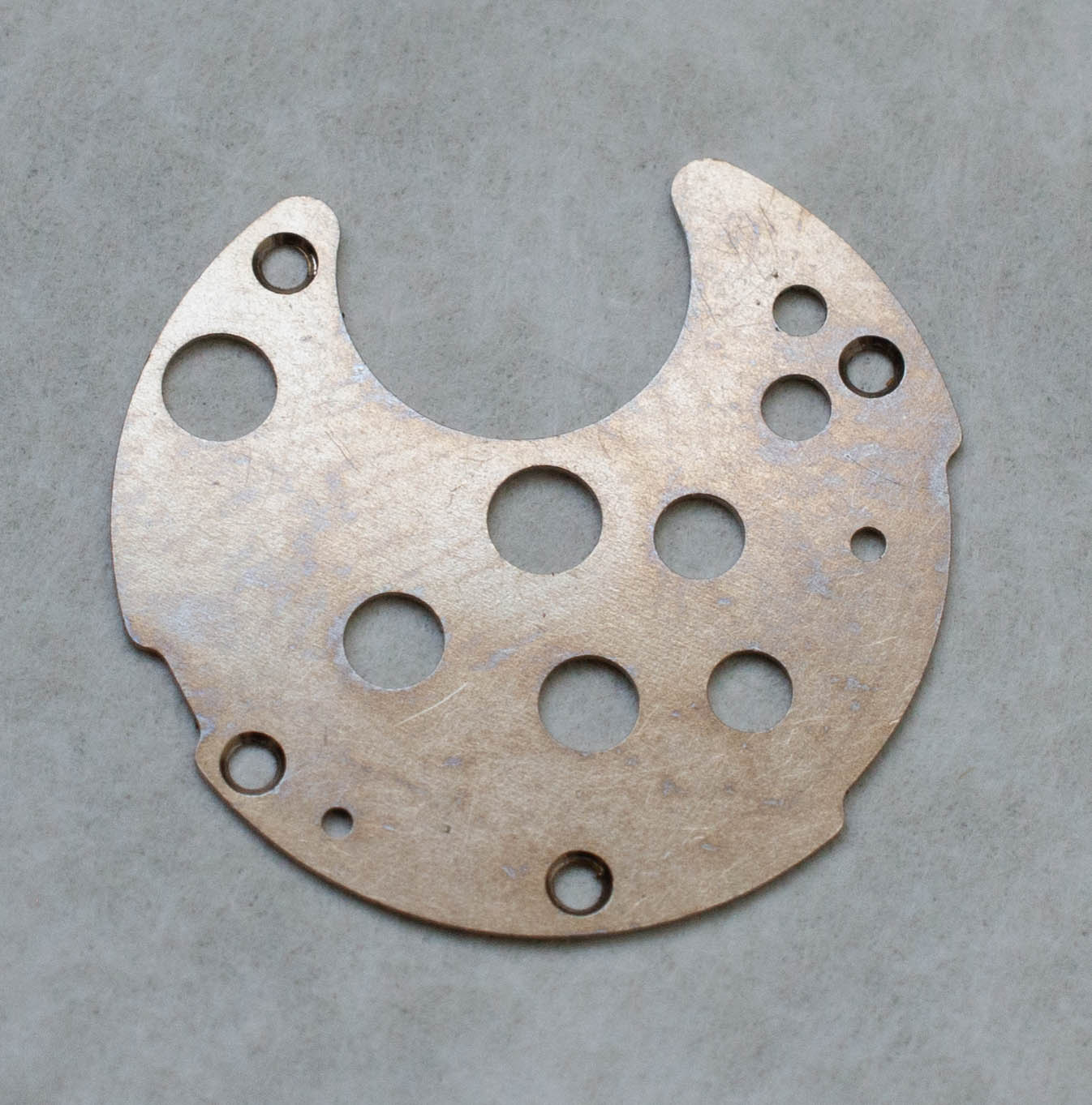 Seiko 6105B 839610 Date Dial guard w/screws