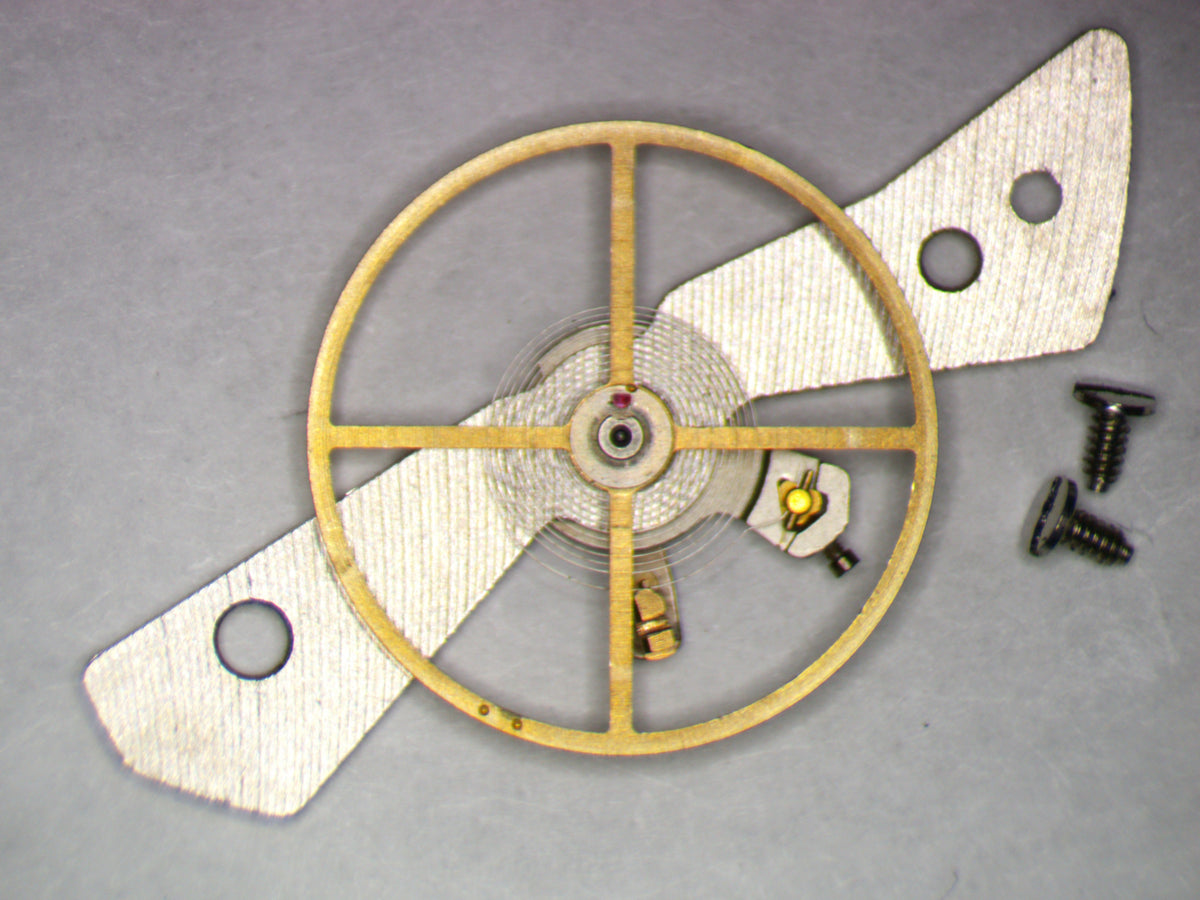 Seiko 6139A/B 310611 Balance Complete w/cock w/screws