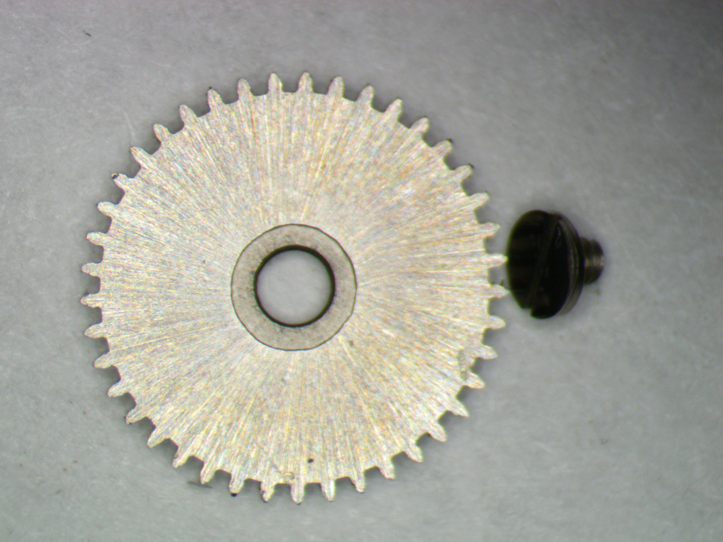 Hamilton 63A ETA 2451 0420 Crown wheel w/screw
