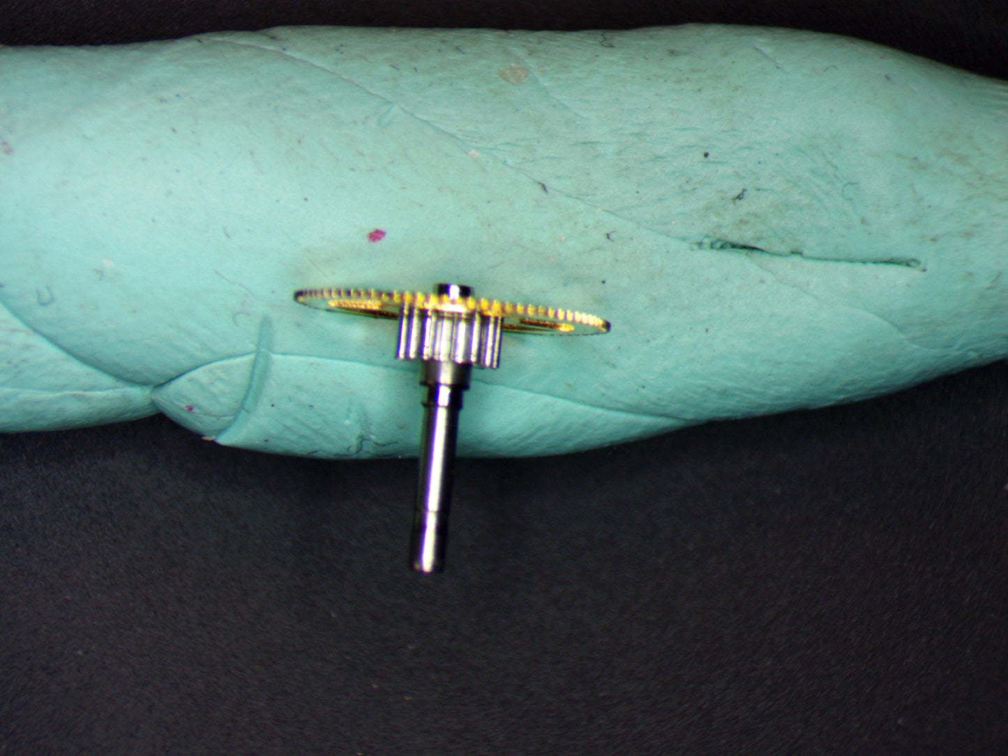 Lemania Cal. 1341 0206 Center wheel and pinion