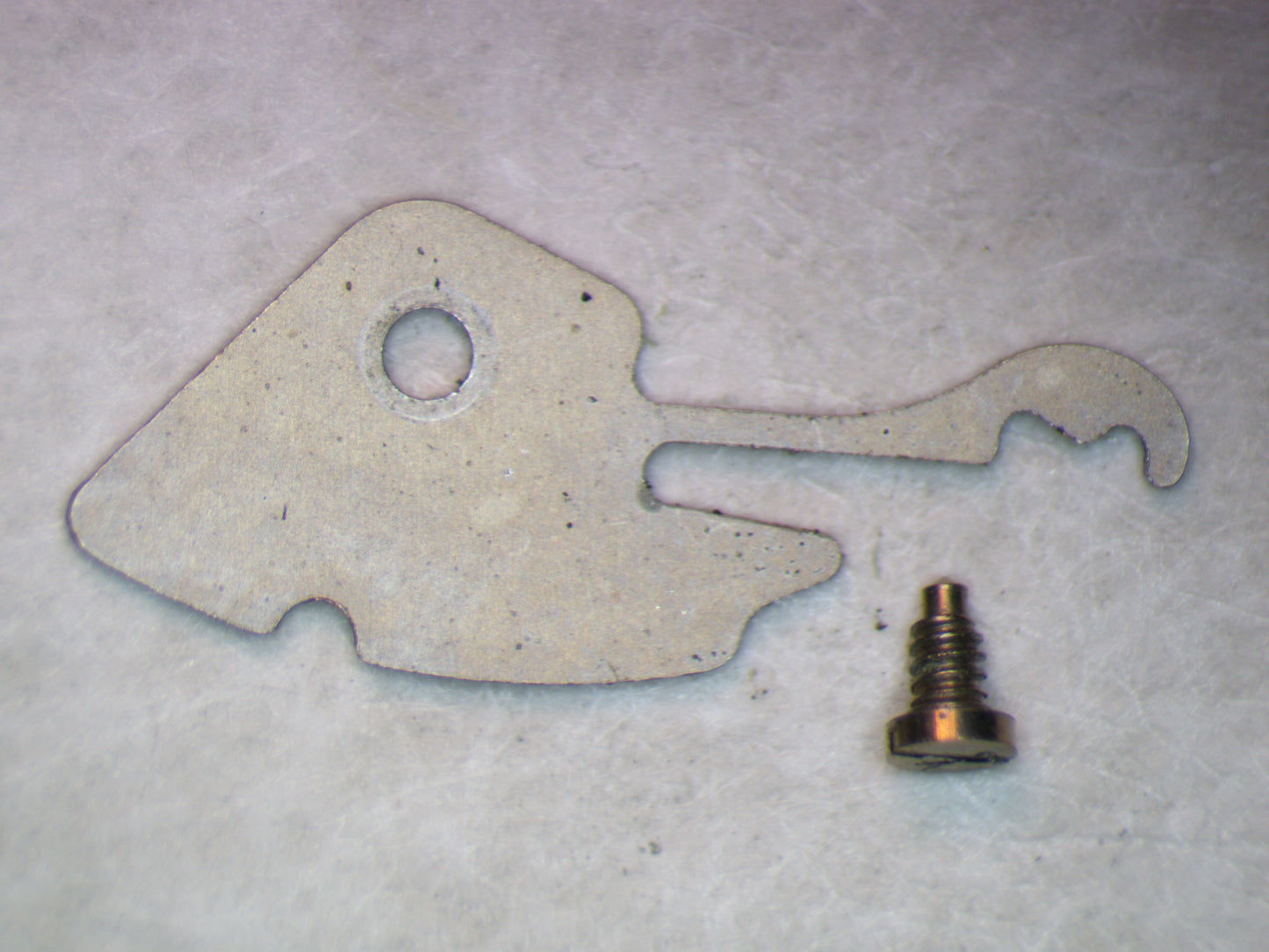 Benrus BH14 ETA 1080 0445 Setting lever spring w/screw