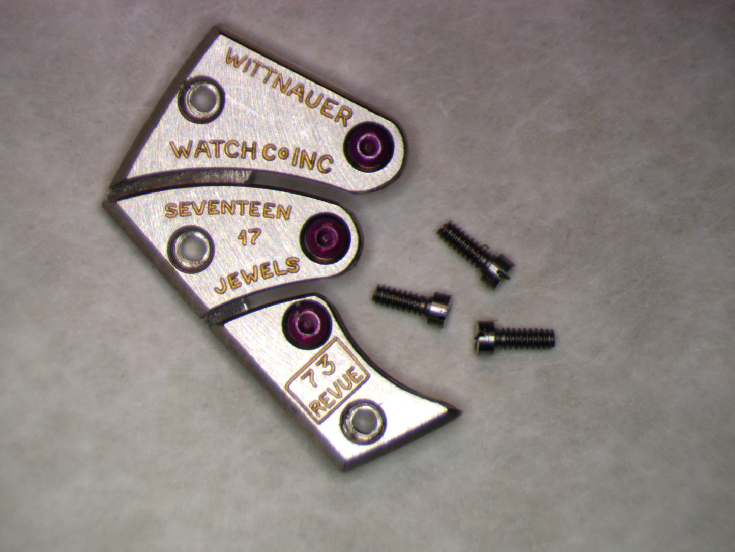 Wittnauer 73 0110 Train Wheel Bridge w/screws