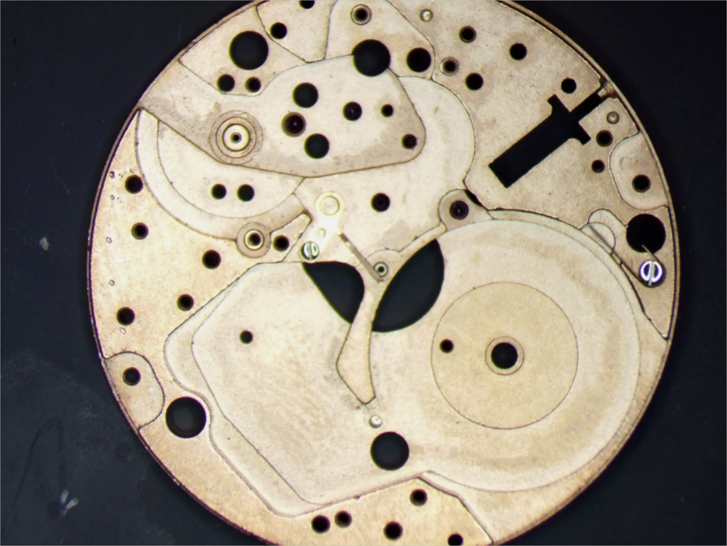 Omega Cal. 1012 0100 Main Plate